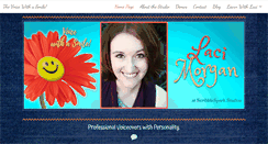 Desktop Screenshot of lacimorganvoiceovers.com